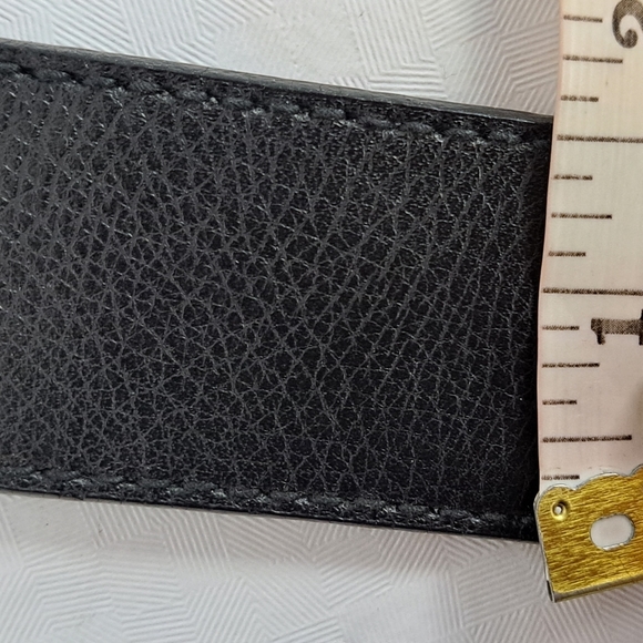 Guess Black Belt with Silver Embellished Buckle - Picture 10 of 11